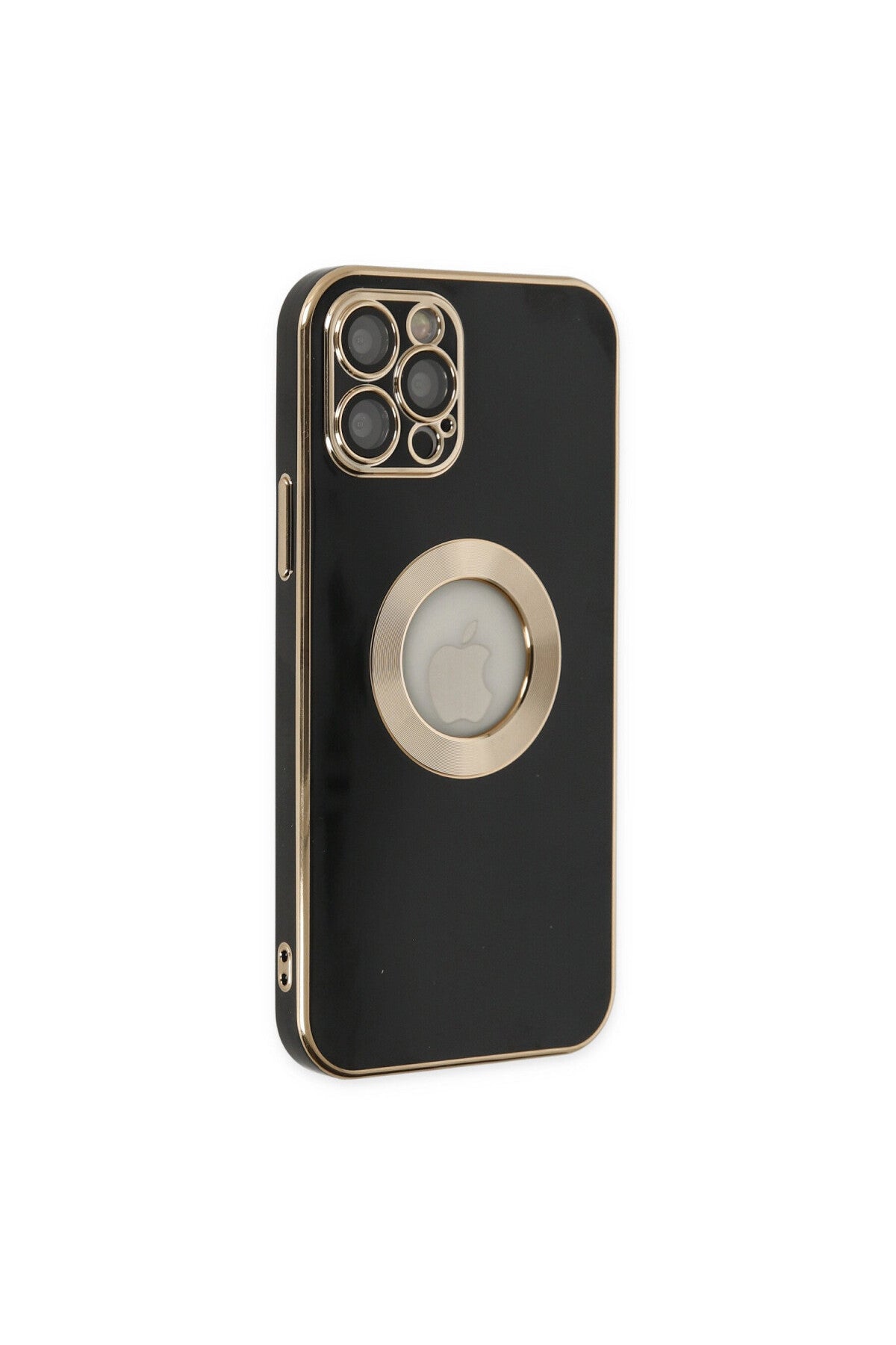 Apple iPhone 12 Pro Max Uyumlu Kılıf Store Silikon - Siyah