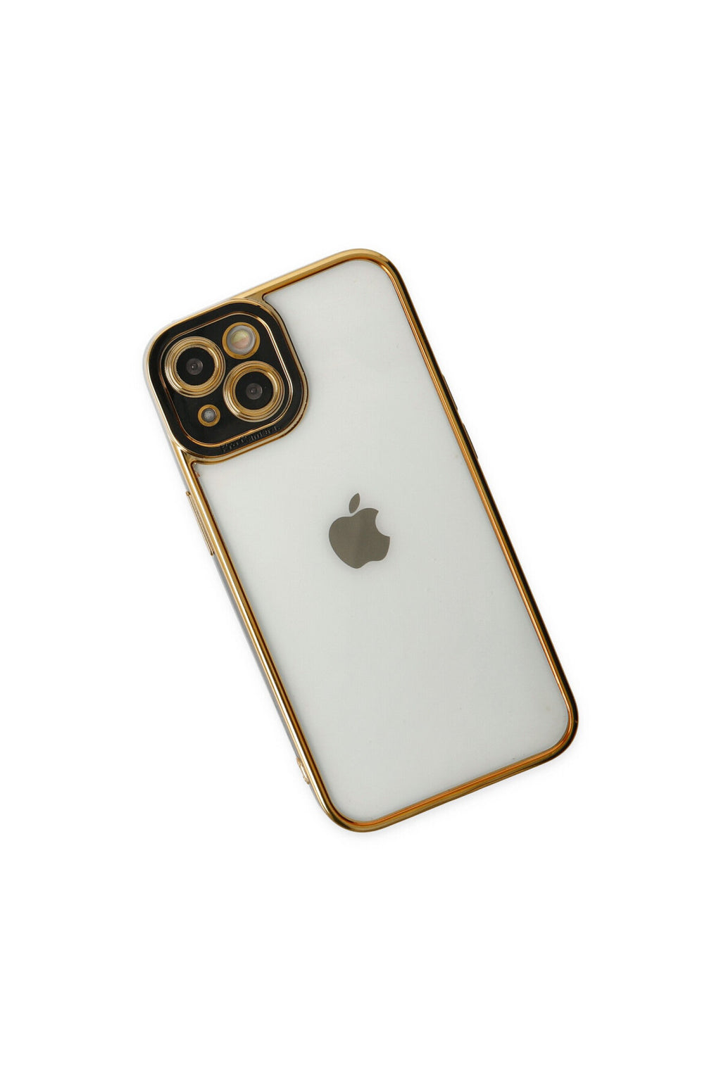 Apple iPhone 14 Plus Uyumlu Kılıf Liva Lens Silikon - Siyah