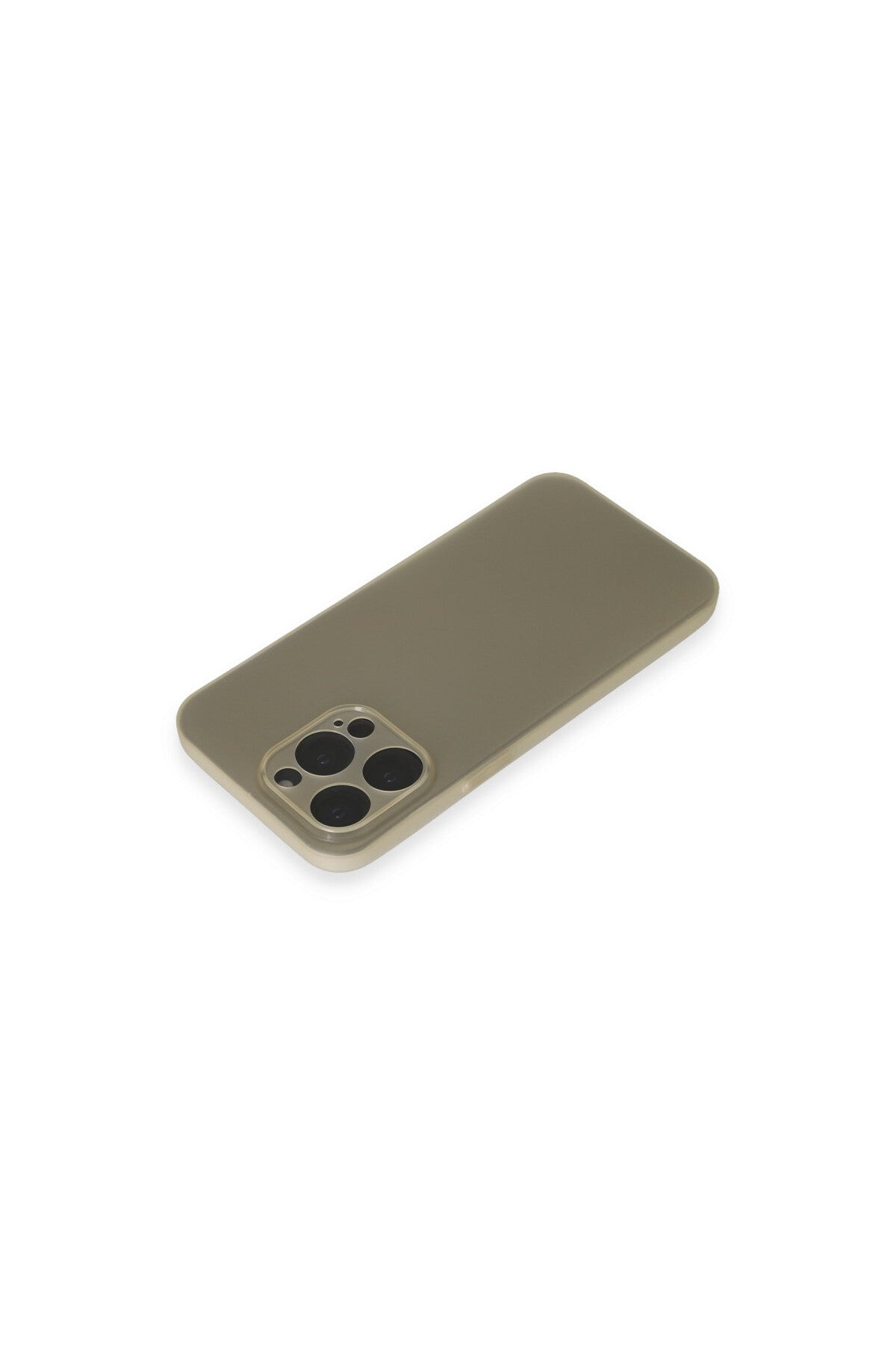 Apple iPhone 15 Pro Max Uyumlu Kılıf Puma Silikon - Gold