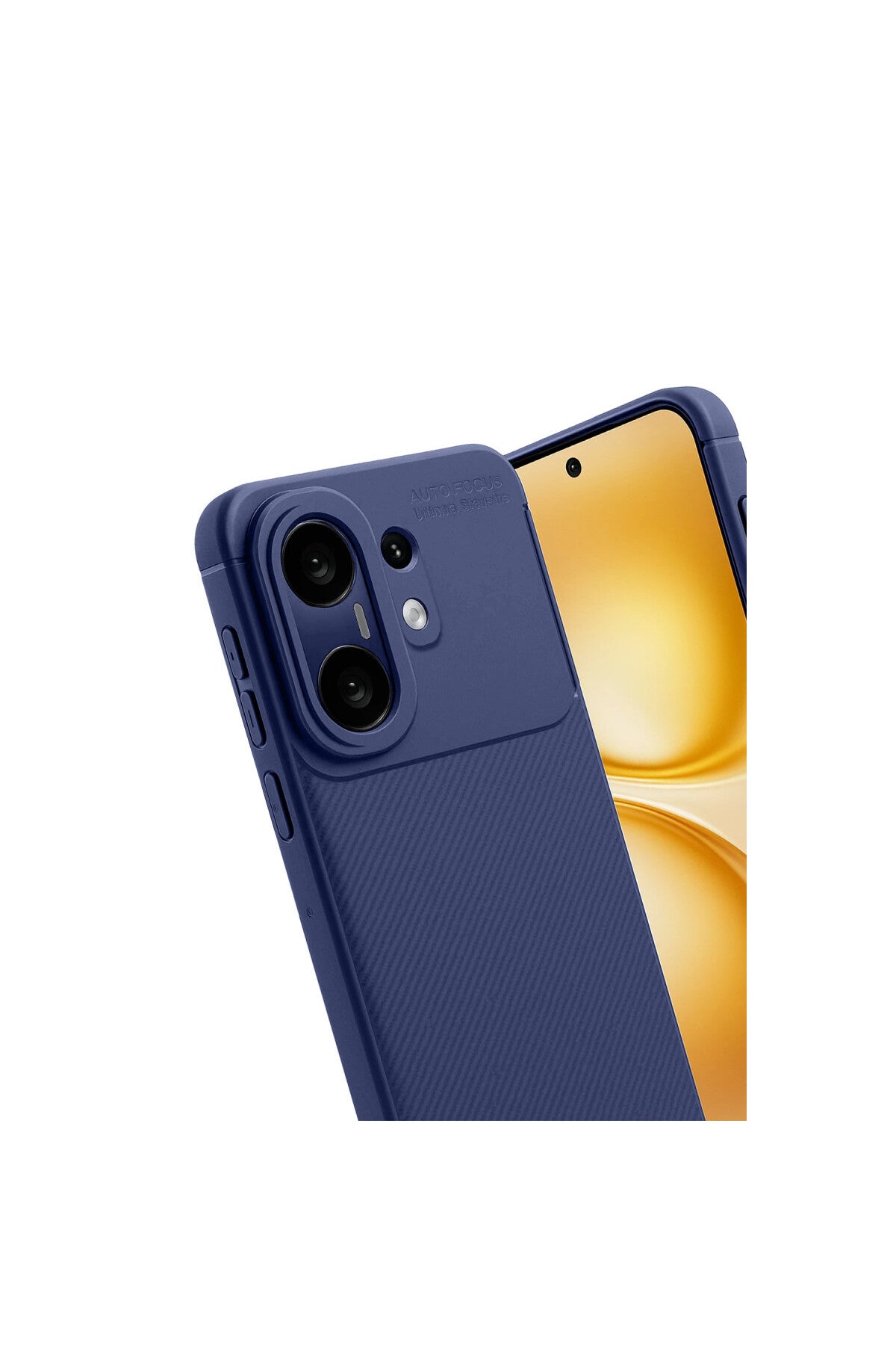Vivo X200 FE Uyumlu Auto Focus Karbon Kapak - Lacivert