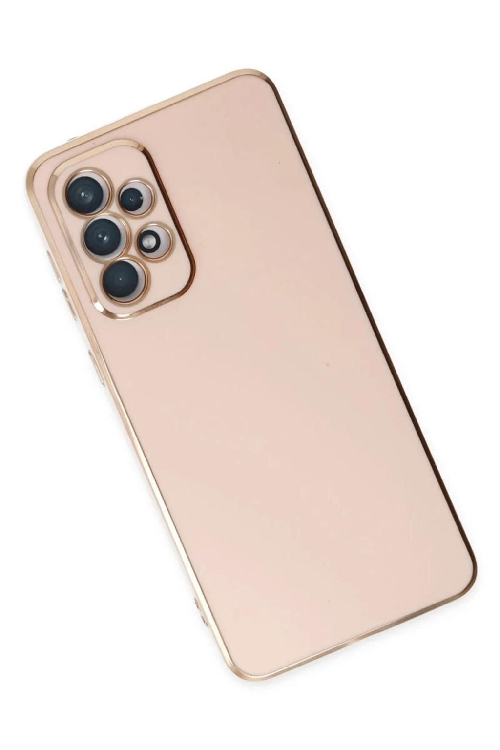 Samsung Galaxy A73 5G Uyumlu Kılıf Volet Silikon - Pembe