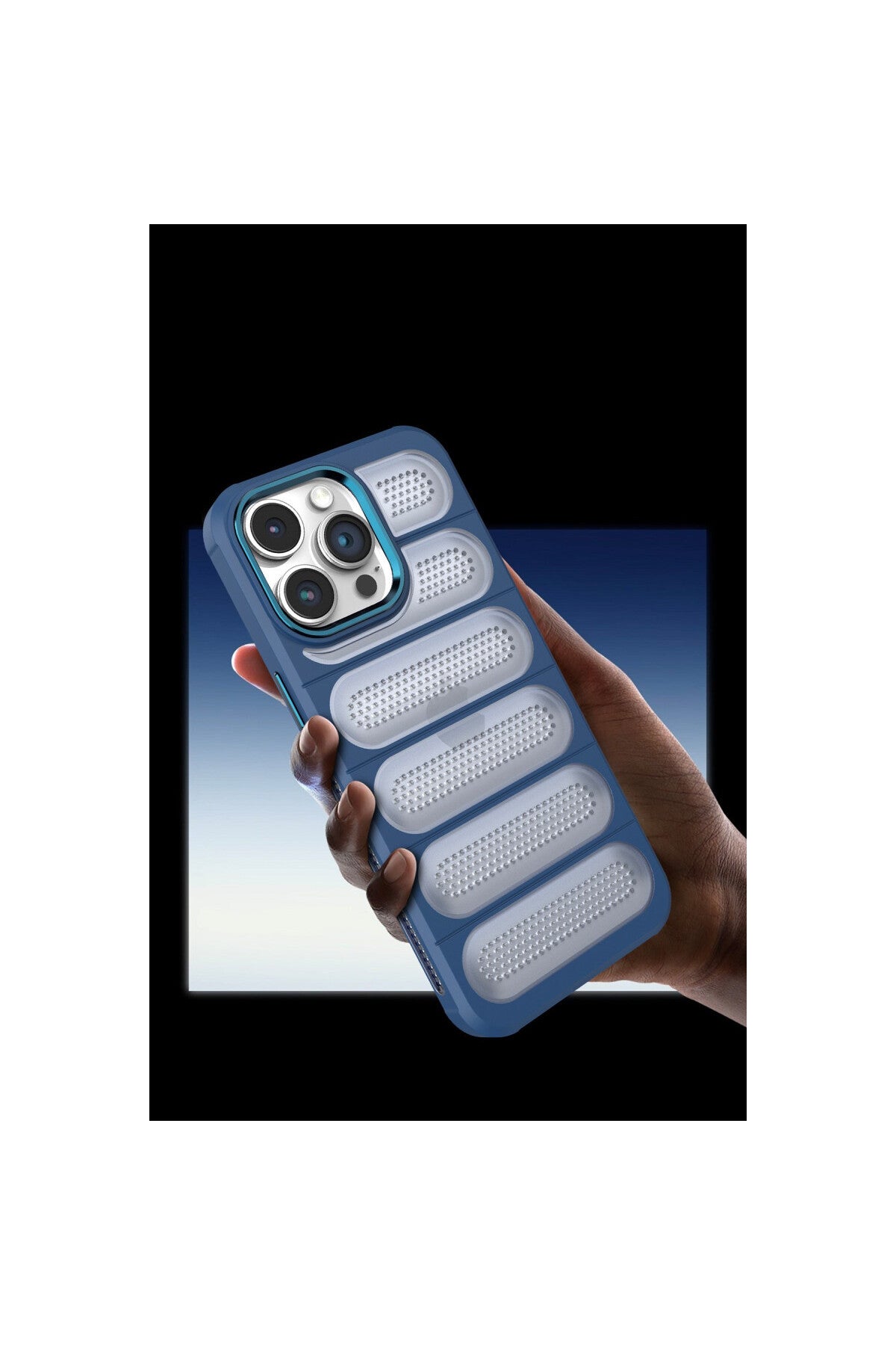 Apple iPhone 15 Pro Uyumlu Kılıf Airmax Silikon Kapak - Siyah