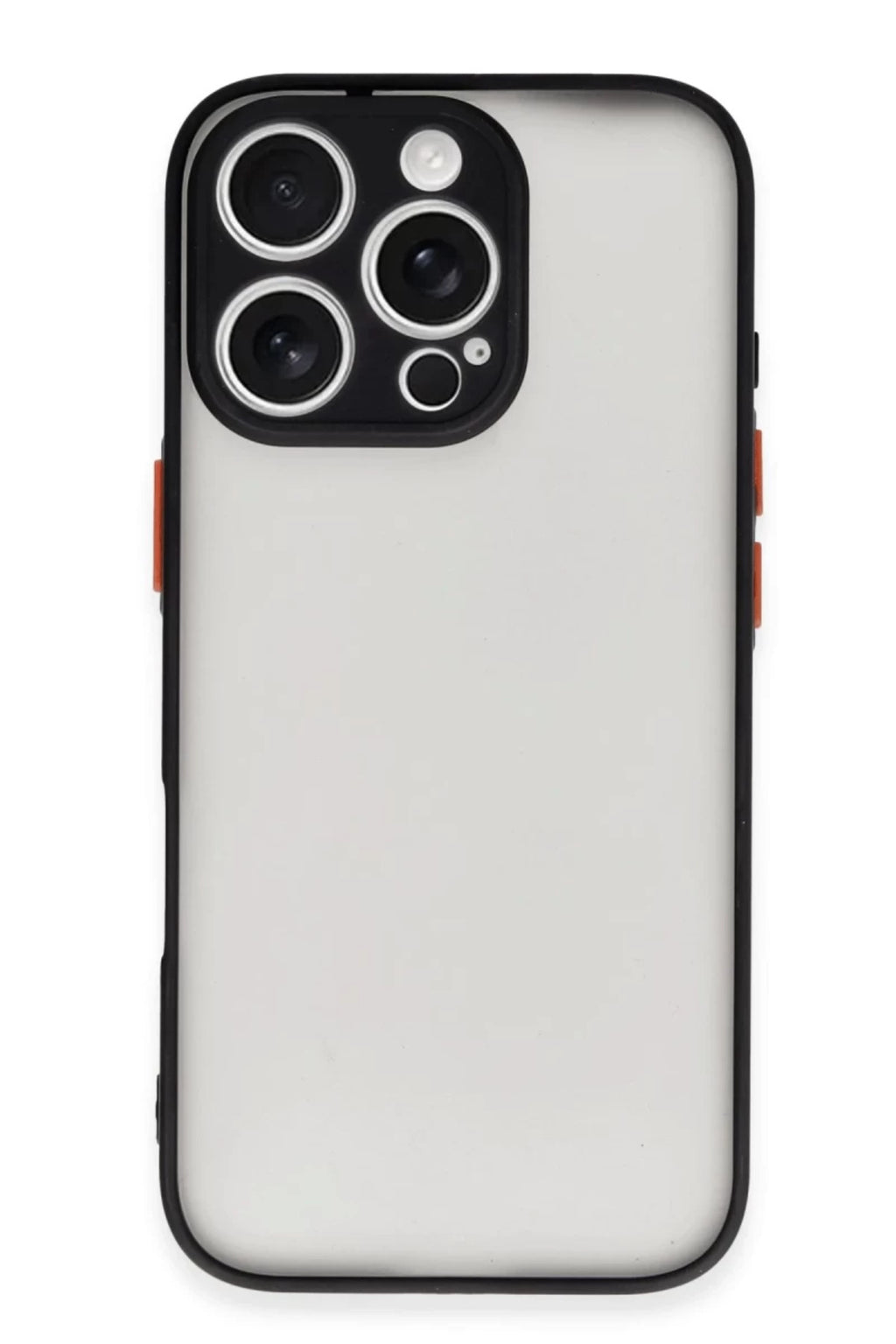 Apple iPhone 16 Pro Uyumlu Kılıf Montreal Silikon Kapak - Siyah