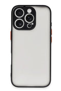 Apple iPhone 16 Pro Uyumlu Kılıf Montreal Silikon Kapak - Siyah