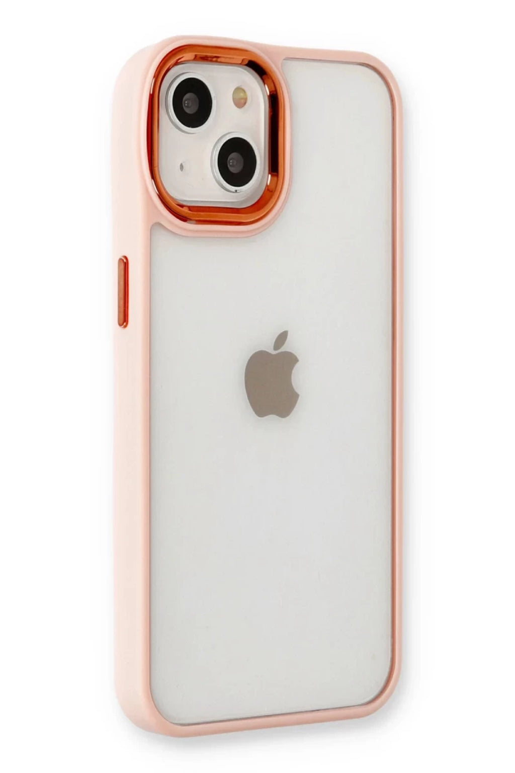 Apple iPhone 14 Plus Uyumlu Kılıf Dora Kapak - Pudra