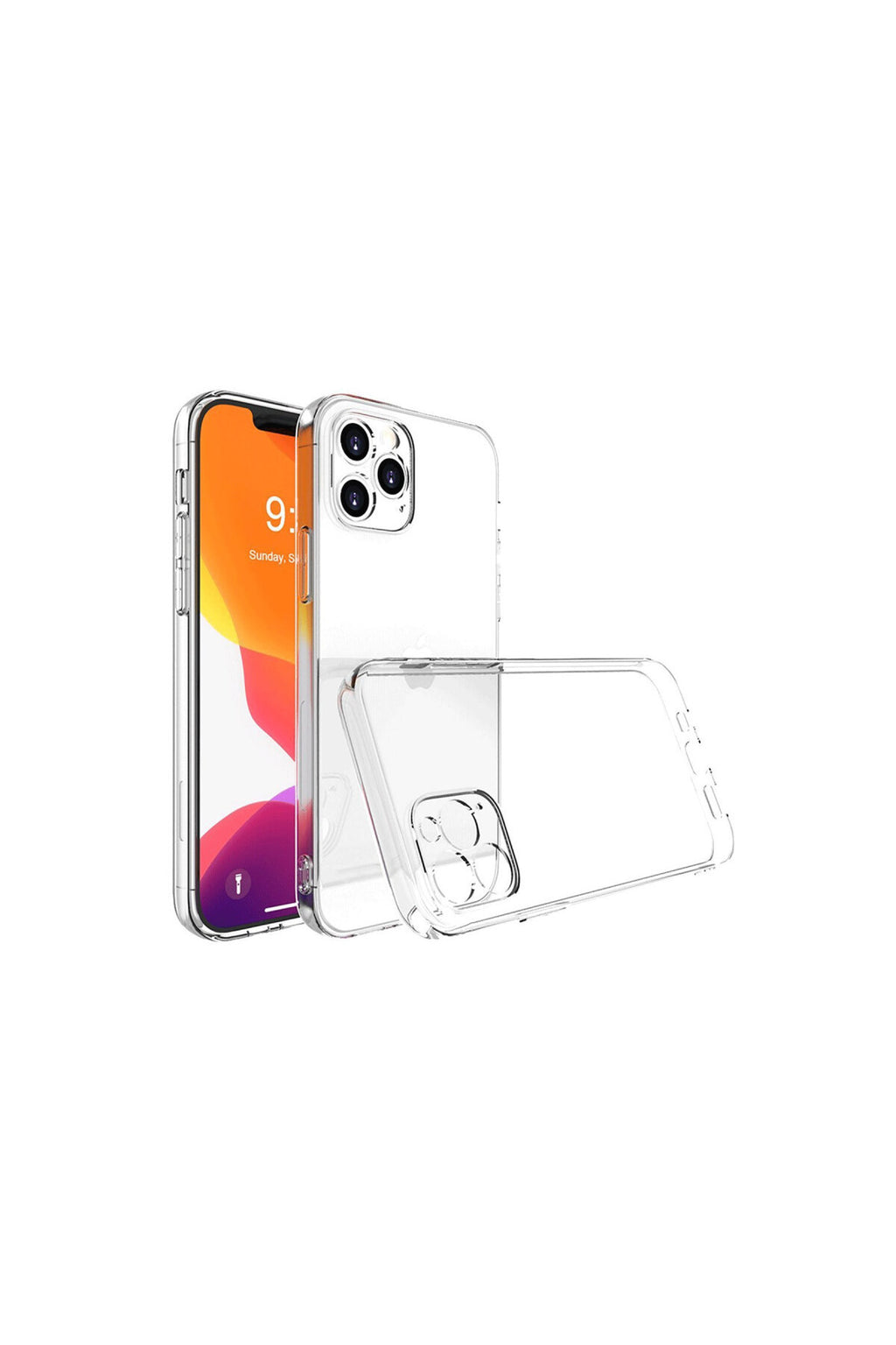 Apple iPhone 16 Pro Uyumlu Kılıf Lüx Şeffaf Silikon