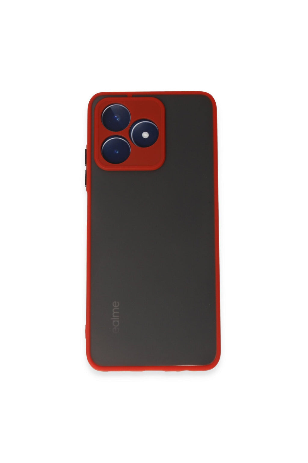 Realme C53 Uyumlu Kılıf Montreal Silikon Kapak - Kırmızı