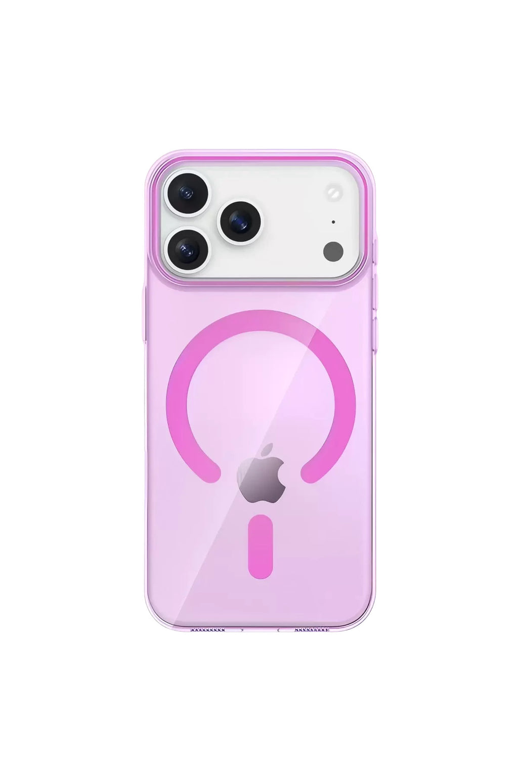 Joko Apple iPhone 17 Pro Max Uyumlu PC Blank Magsafe Kapak - Pembe