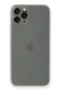 Apple iPhone 11 Pro Max Uyumlu Kılıf PP Ultra İnce Kapak - Beyaz
