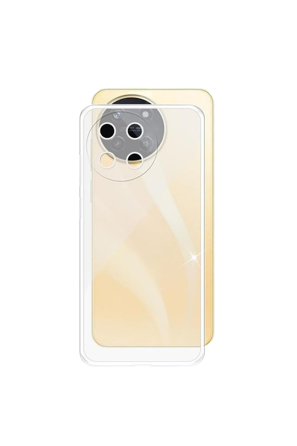 Realme 11 Uyumlu Kılıf Lüx Şeffaf Silikon
