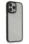 Apple iPhone 14 Pro Uyumlu Kılıf Dora Kapak - Siyah