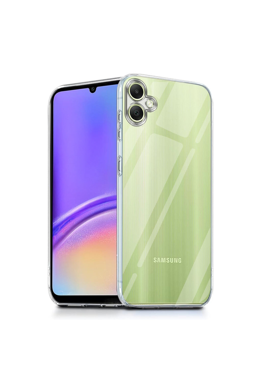 Samsung Galaxy A07 4G Uyumlu Lüx Şeffaf Silikon - Şeffaf