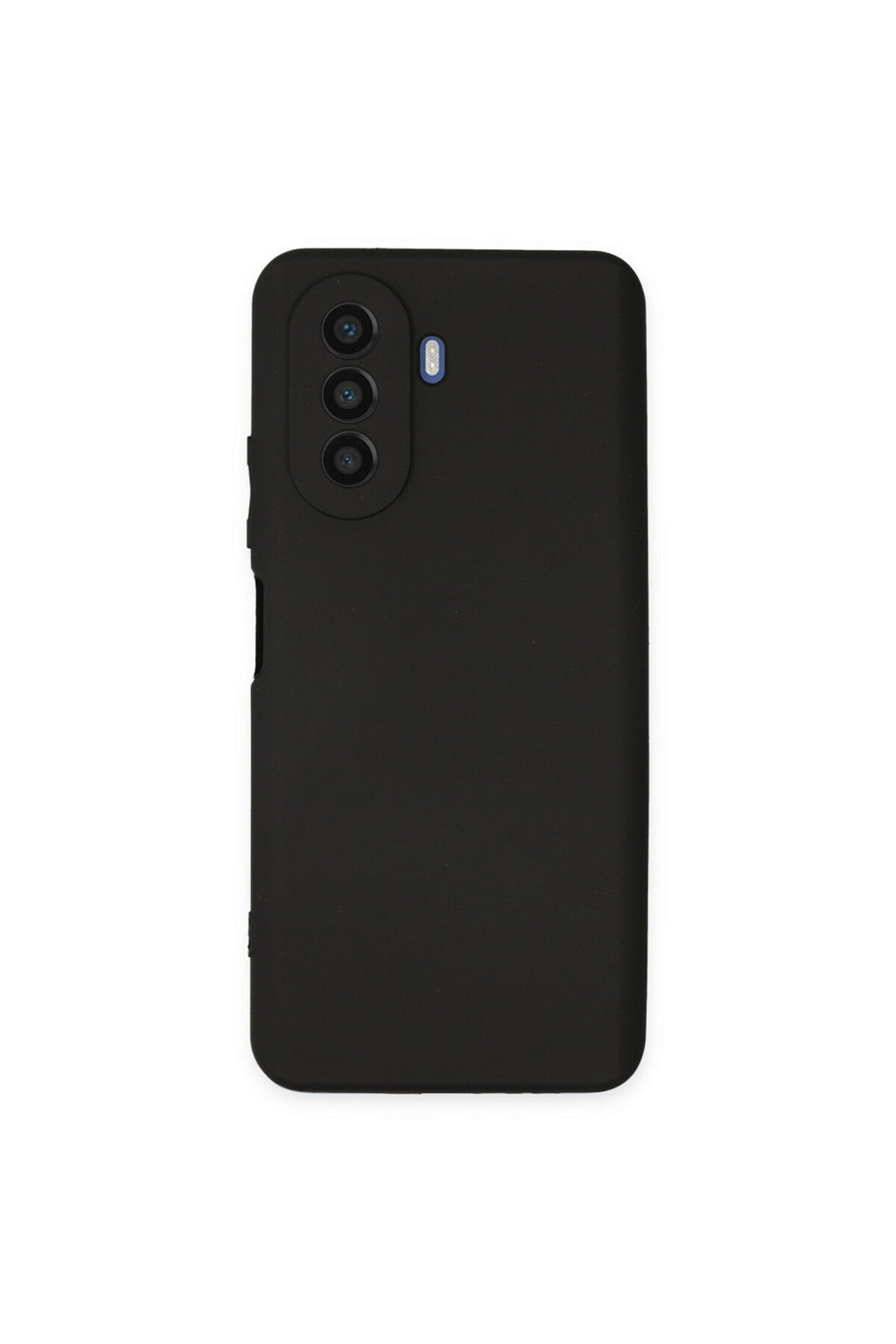 Huawei Nova Y70 Uyumlu Kılıf First Silikon - Siyah