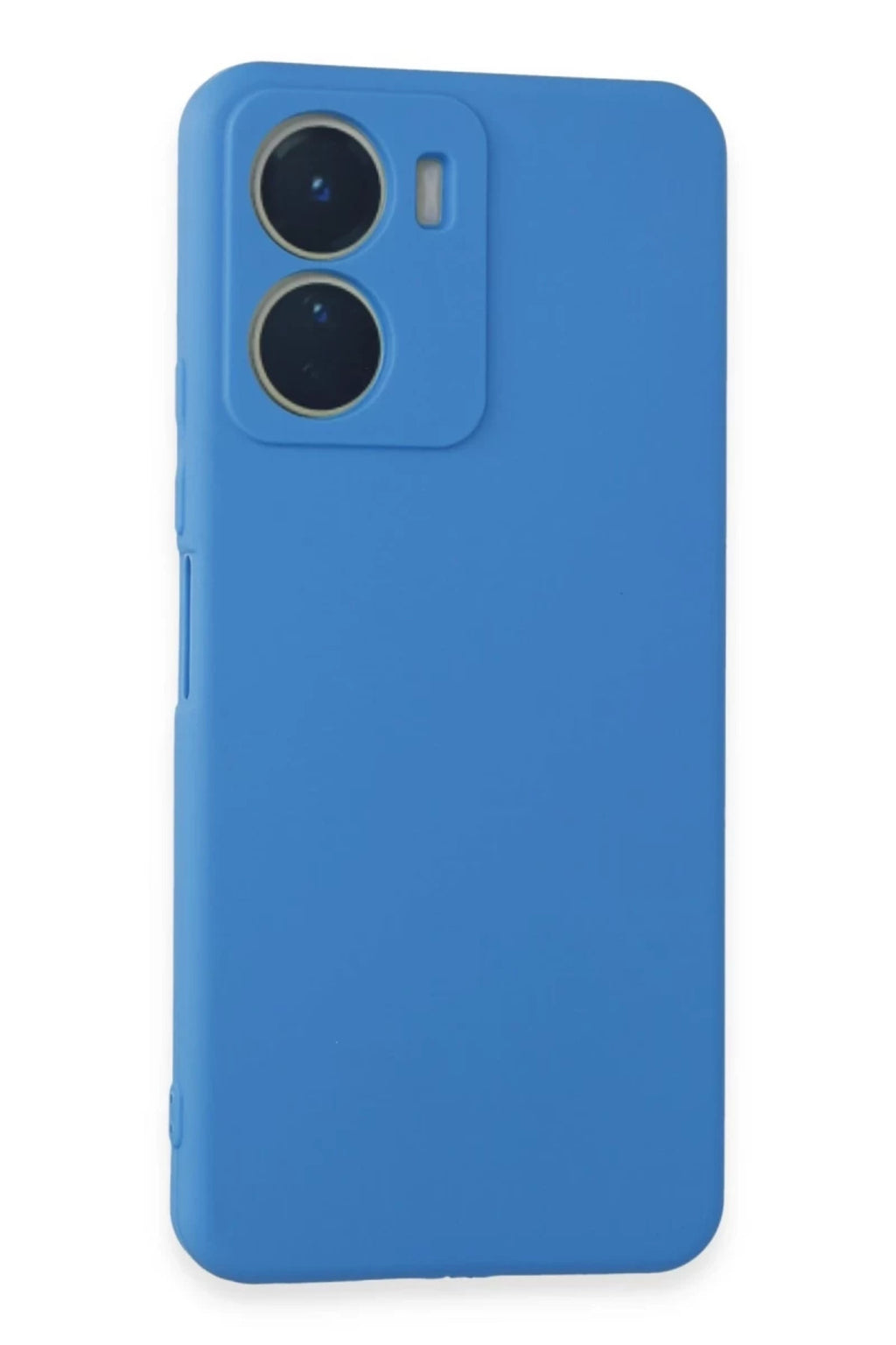 Vivo Y16 Uyumlu Kılıf First Silikon - Mavi