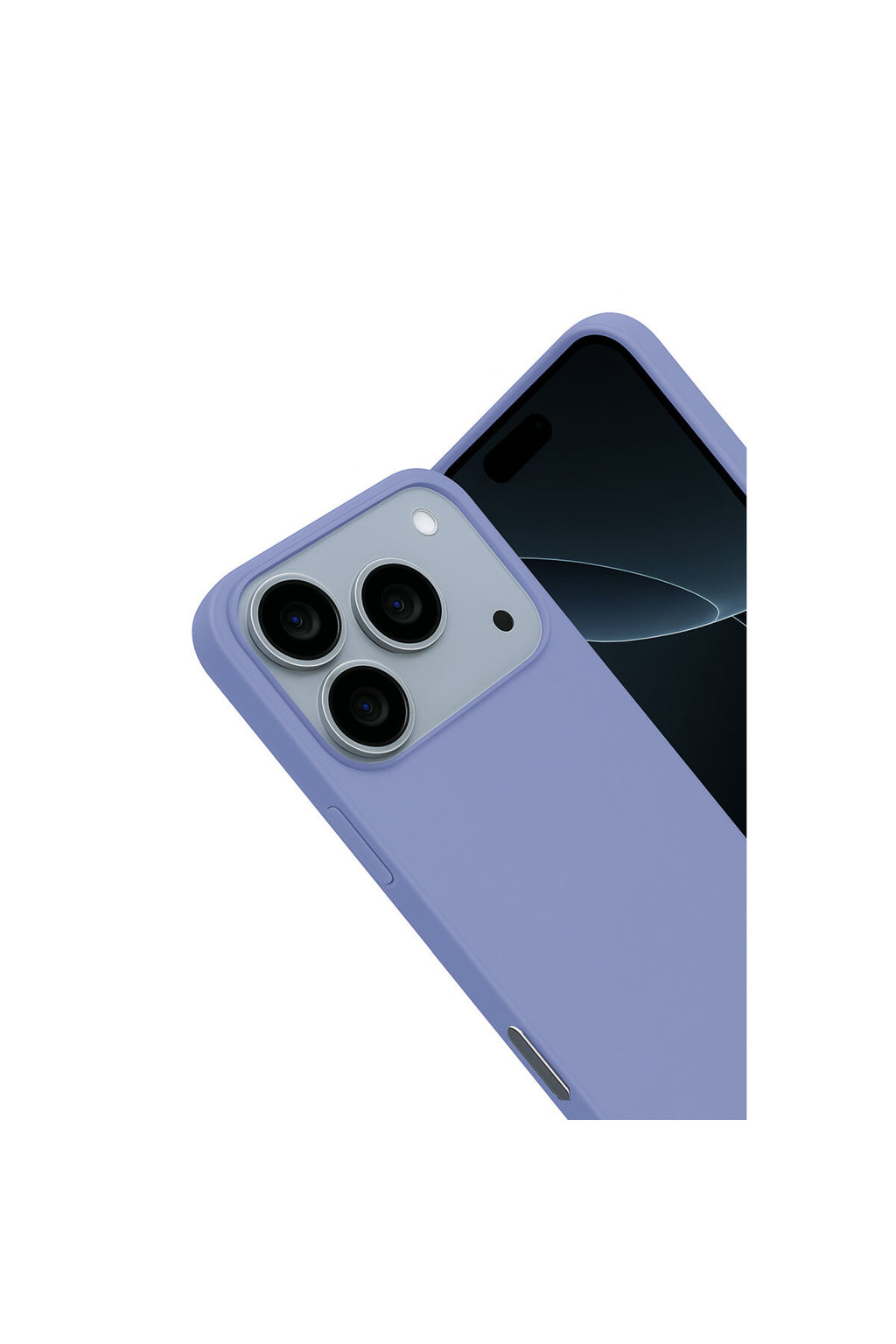 Apple iPhone 17 Pro Max Uyumlu Nano içi Kadife Silikon - Lila
