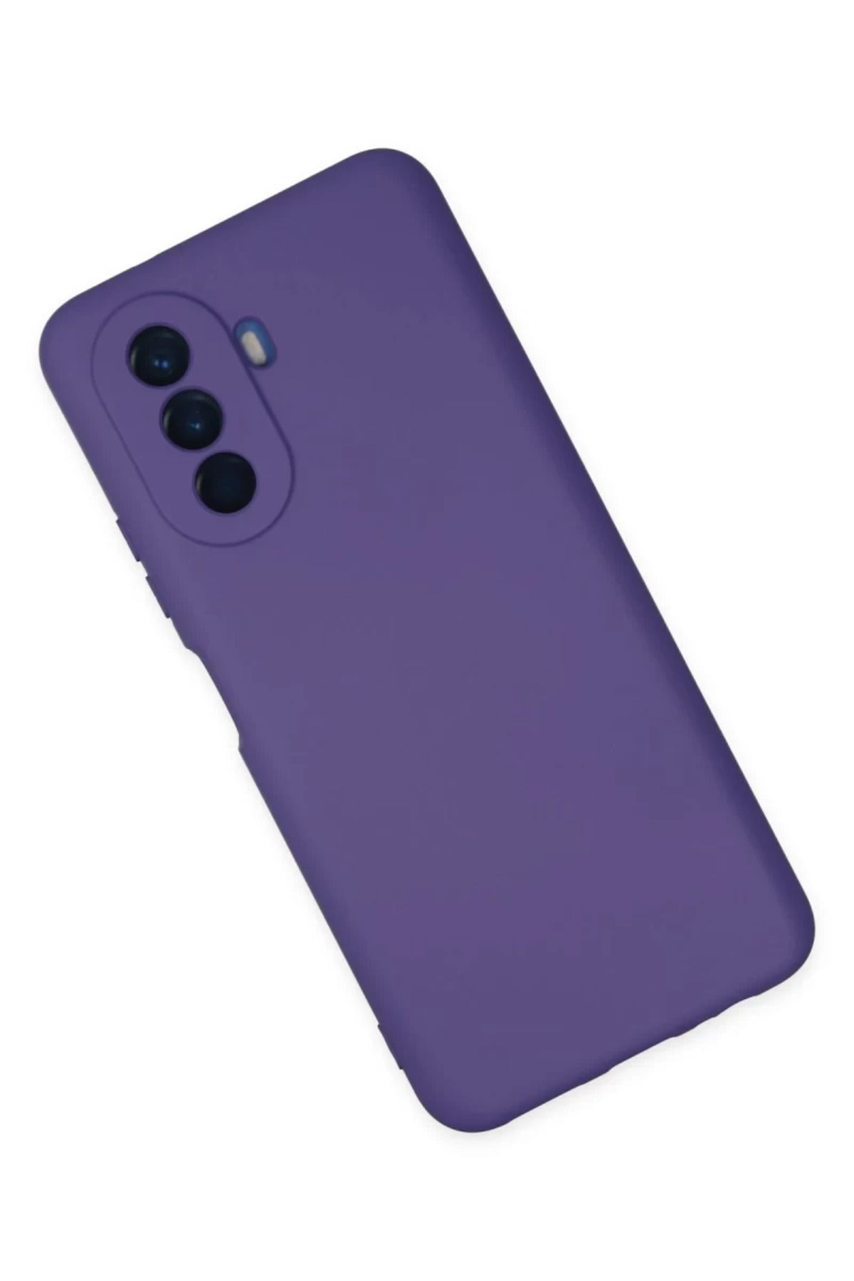 Huawei Nova Y70 Uyumlu Kılıf Nano içi Kadife Silikon - Mor