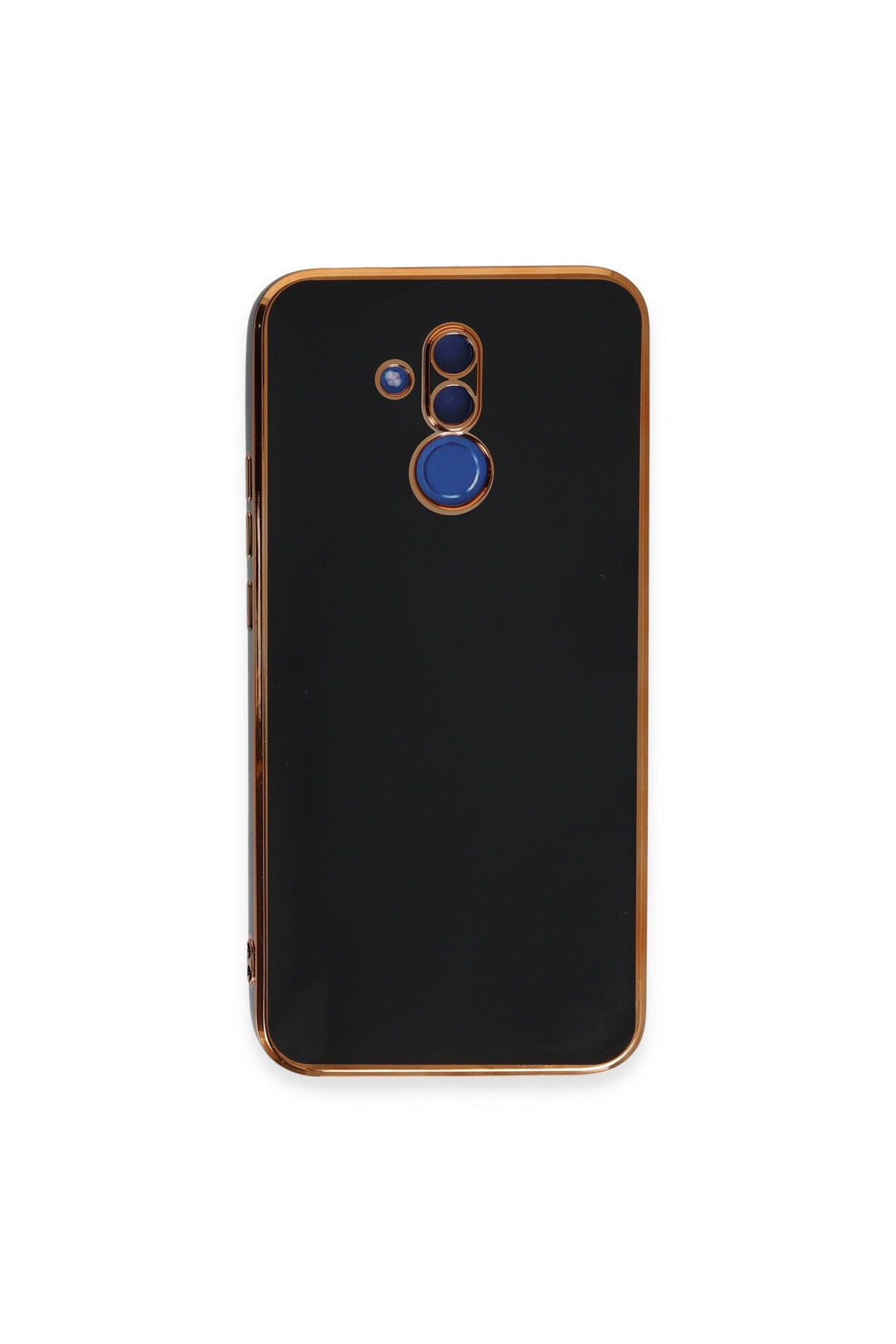 Huawei Mate 20 Lite Uyumlu Kılıf Volet Silikon - Siyah