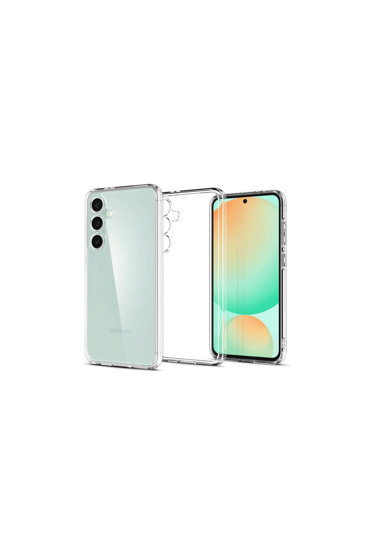 Samsung Galaxy S24 FE Uyumlu Kılıf Lüx Şeffaf Silikon