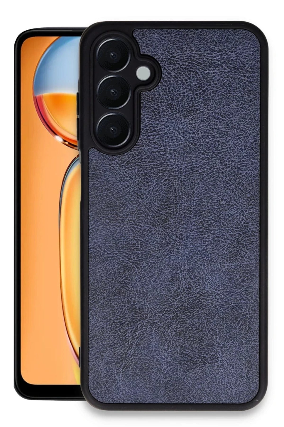 Samsung Galaxy A05S Uyumlu Kılıf Aras Deri Kapak - Lacivert