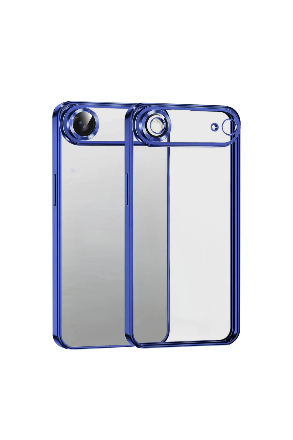 Apple iPhone 17 Air Uyumlu Lensli Silikon - Lacivert