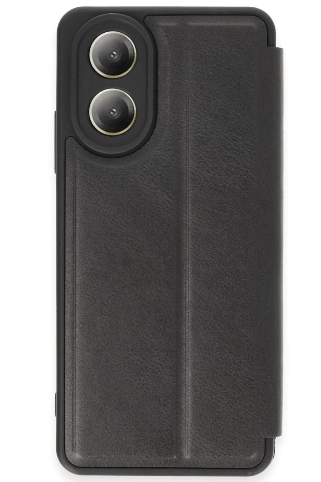Oppo A38 Uyumlu Kılıf Flip Cover - Siyah