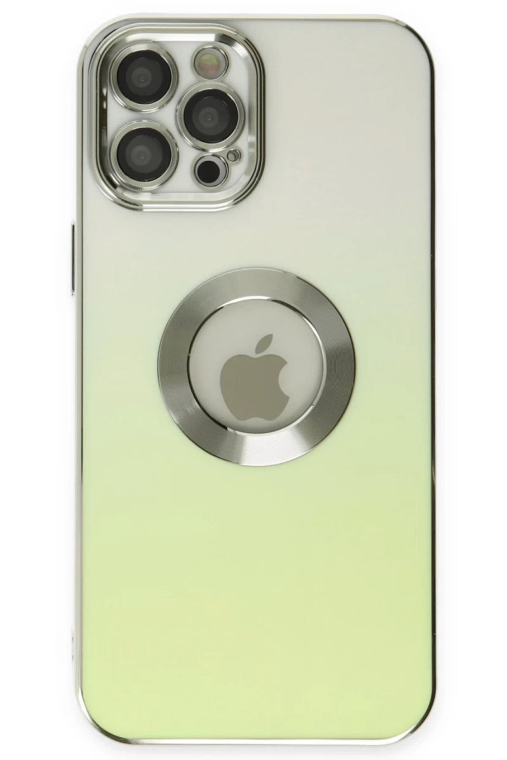 Apple iPhone 12 Pro Max Uyumlu Kılıf Best Silikon - Yeşil