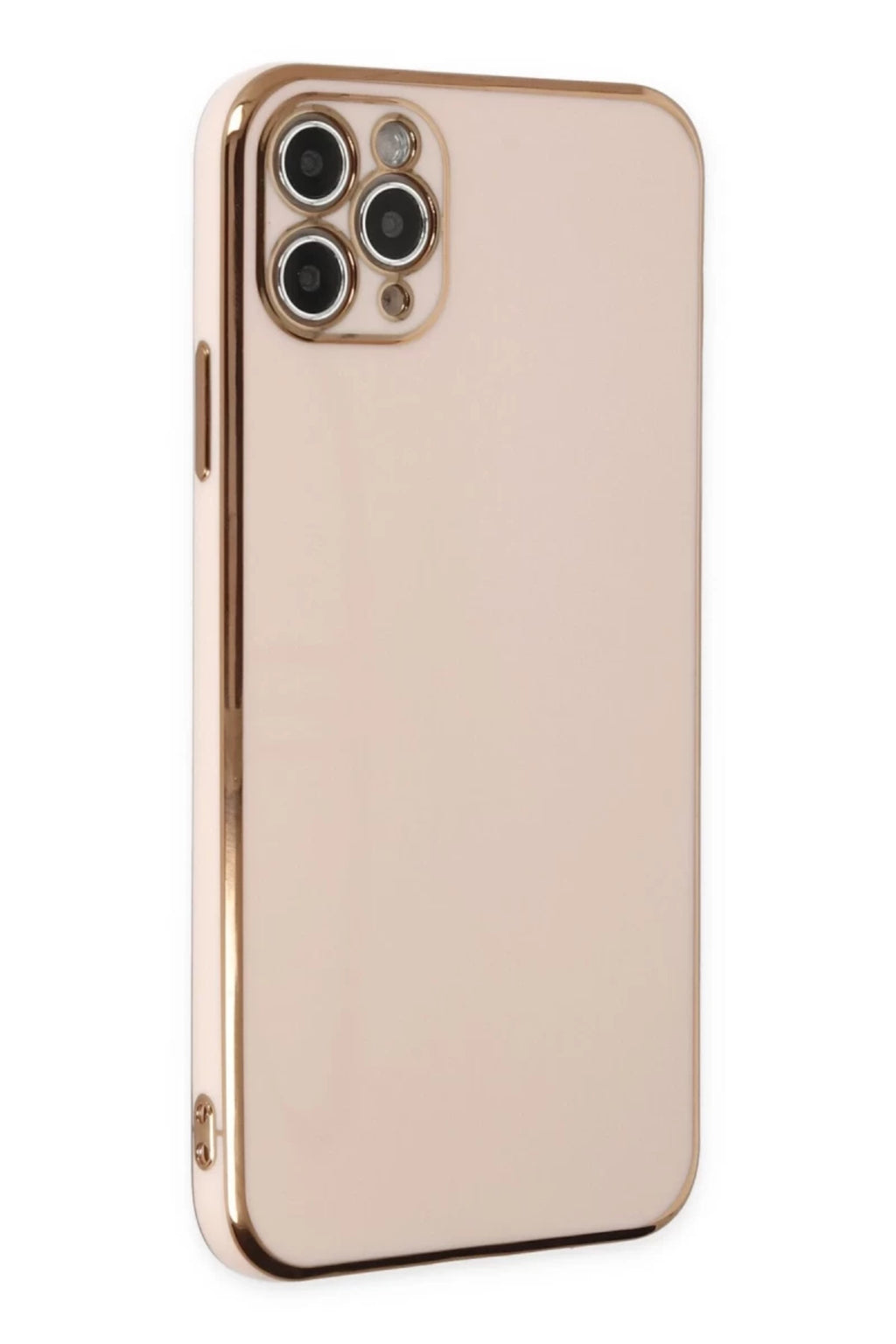 Apple iPhone 11 Pro Max Uyumlu Kılıf Volet Silikon - Pembe