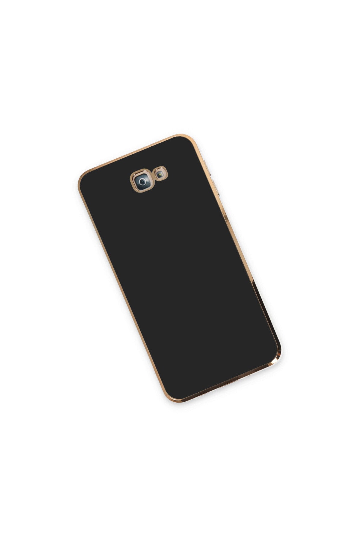 Samsung Galaxy J7 Prime Uyumlu Kılıf Volet Silikon - Siyah