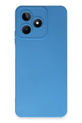 Realme C53 Uyumlu Kılıf Nano içi Kadife Silikon - Mavi
