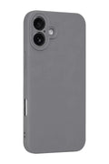 Apple iPhone 16 Plus Uyumlu Kılıf First Silikon - Gri