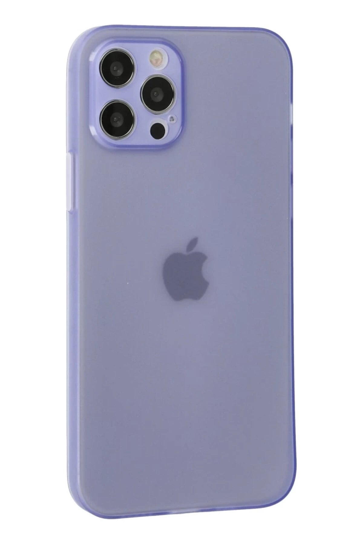 Apple iPhone 12 Pro Max Uyumlu Kılıf Puma Silikon - Mor
