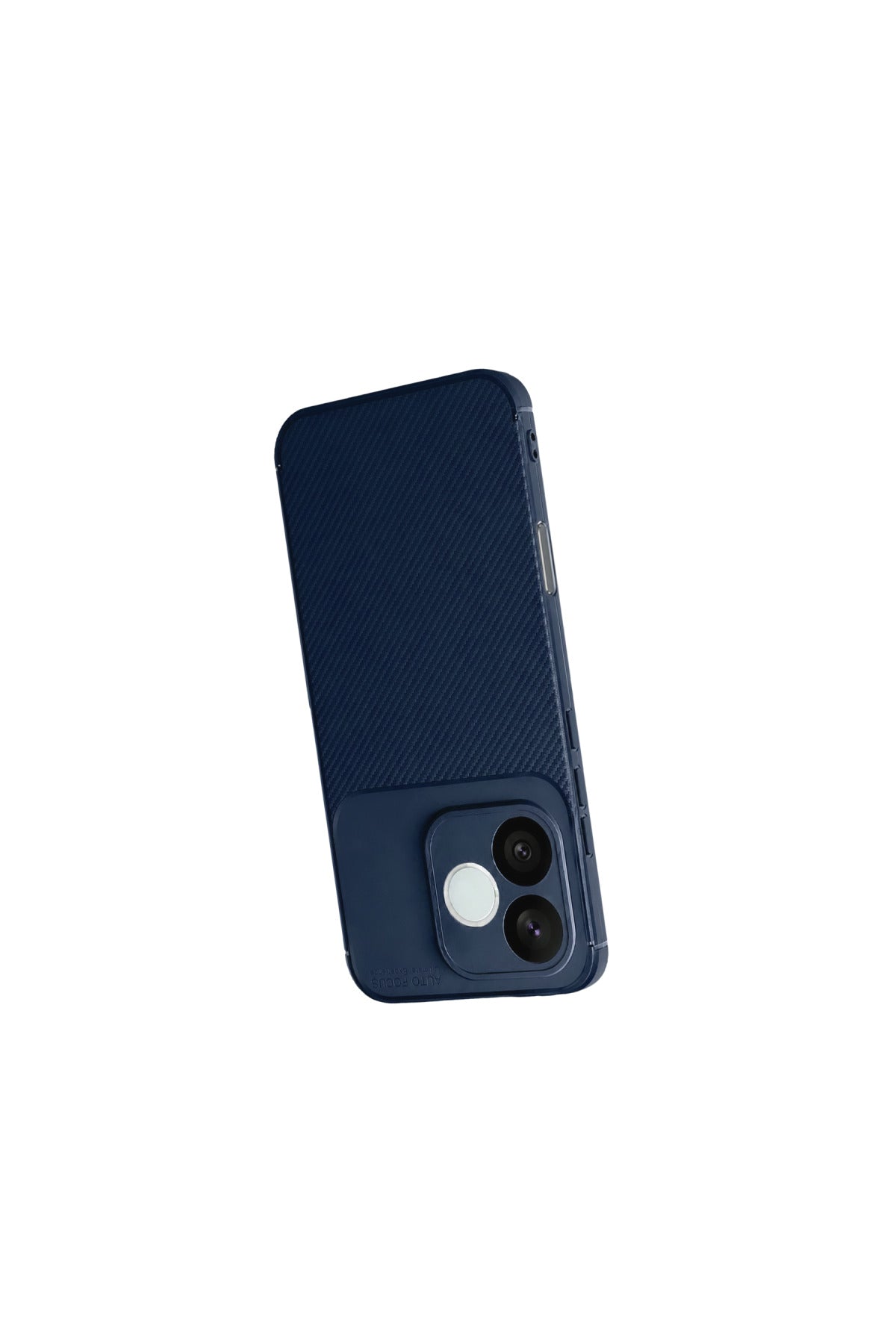 Huawei Honor 600 Lite Uyumlu Auto Focus Karbon Kapak - Lacivert