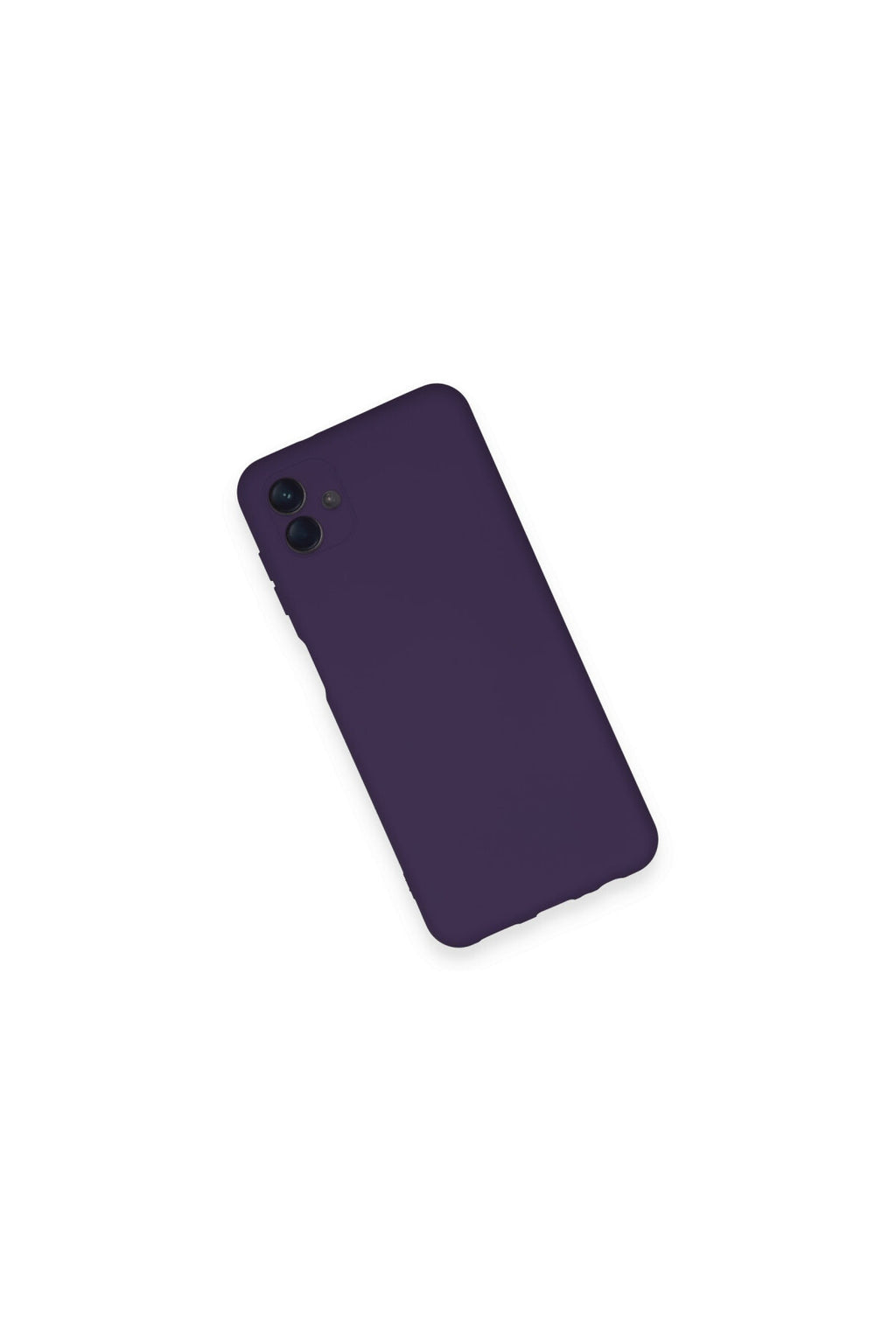 Samsung Galaxy A04 Uyumlu Kılıf Nano içi Kadife Silikon - Mor