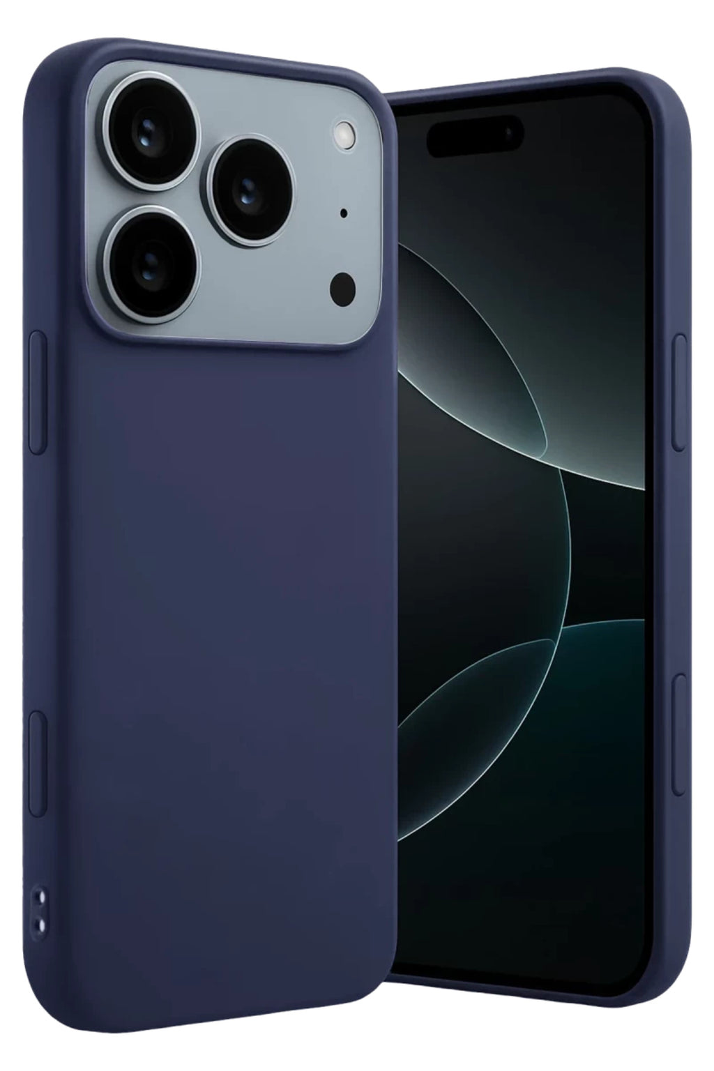 Apple iPhone 17 Pro Max Uyumlu First Silikon - Lacivert