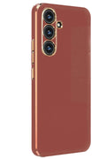 Samsung Galaxy A24 4G Uyumlu Kılıf Volet Silikon - Kırmızı