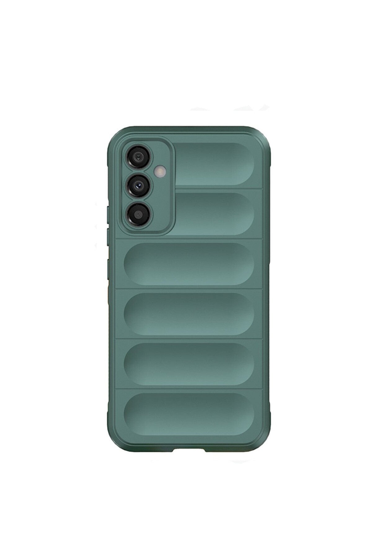 Samsung Galaxy M14 5G Uyumlu Kılıf Optimum Silikon - Koyu Yeşil
