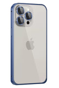 Joko Apple iPhone 15 Pro Uyumlu Metal Bumper Mat Kapak - Lacivert