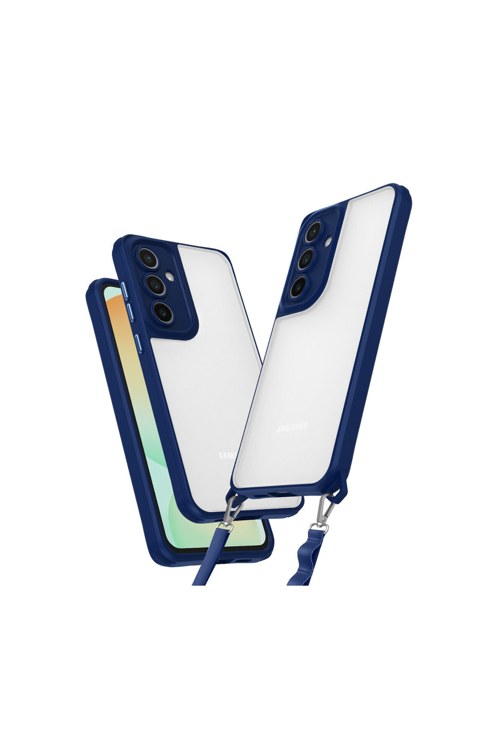 Samsung Galaxy A15 4G Uyumlu Kılıf Penta Silikon Kılıf - Lacivert