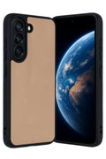 Samsung Galaxy A36 Uyumlu Kılıf Aras Deri Kapak - Pudra