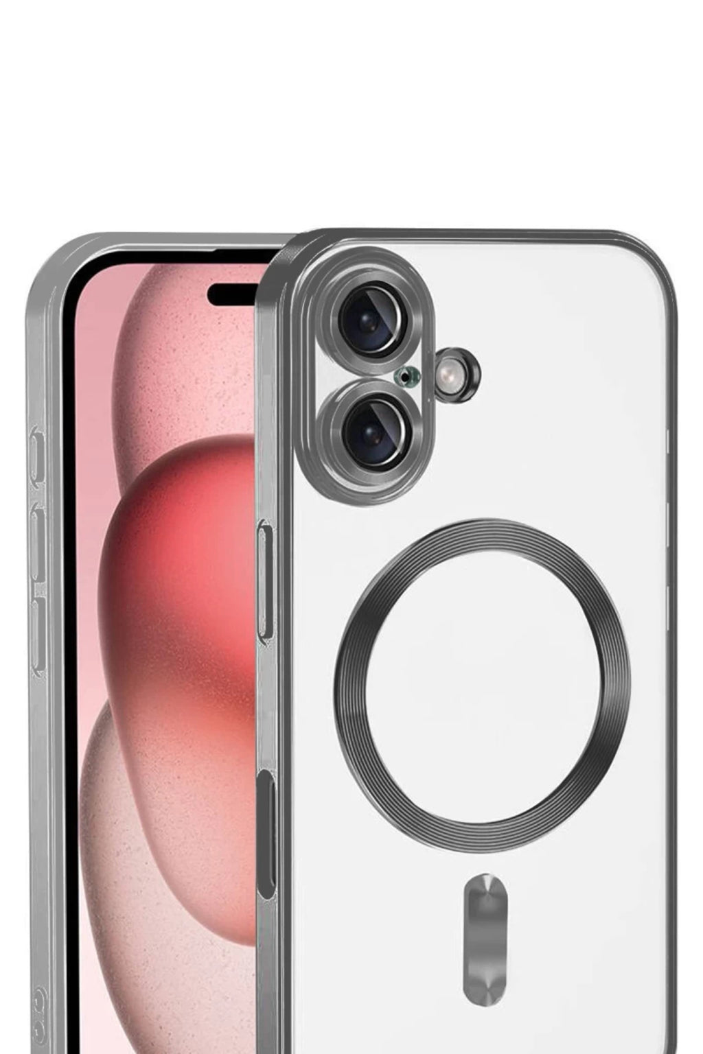 Apple iPhone 17 Uyumlu Kross Magneticsafe Kapak - Titan Gri