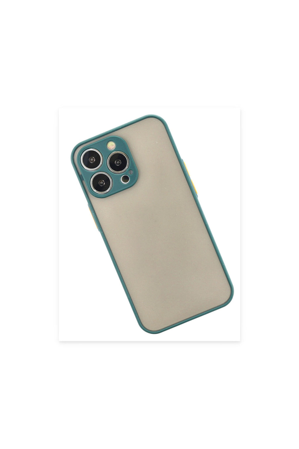 Apple iPhone 15 Pro Uyumlu Kılıf Montreal Silikon Kapak - Yeşil