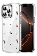 Apple iPhone 15 Pro Uyumlu Fiyonk Desenli Kapak - Desen 6