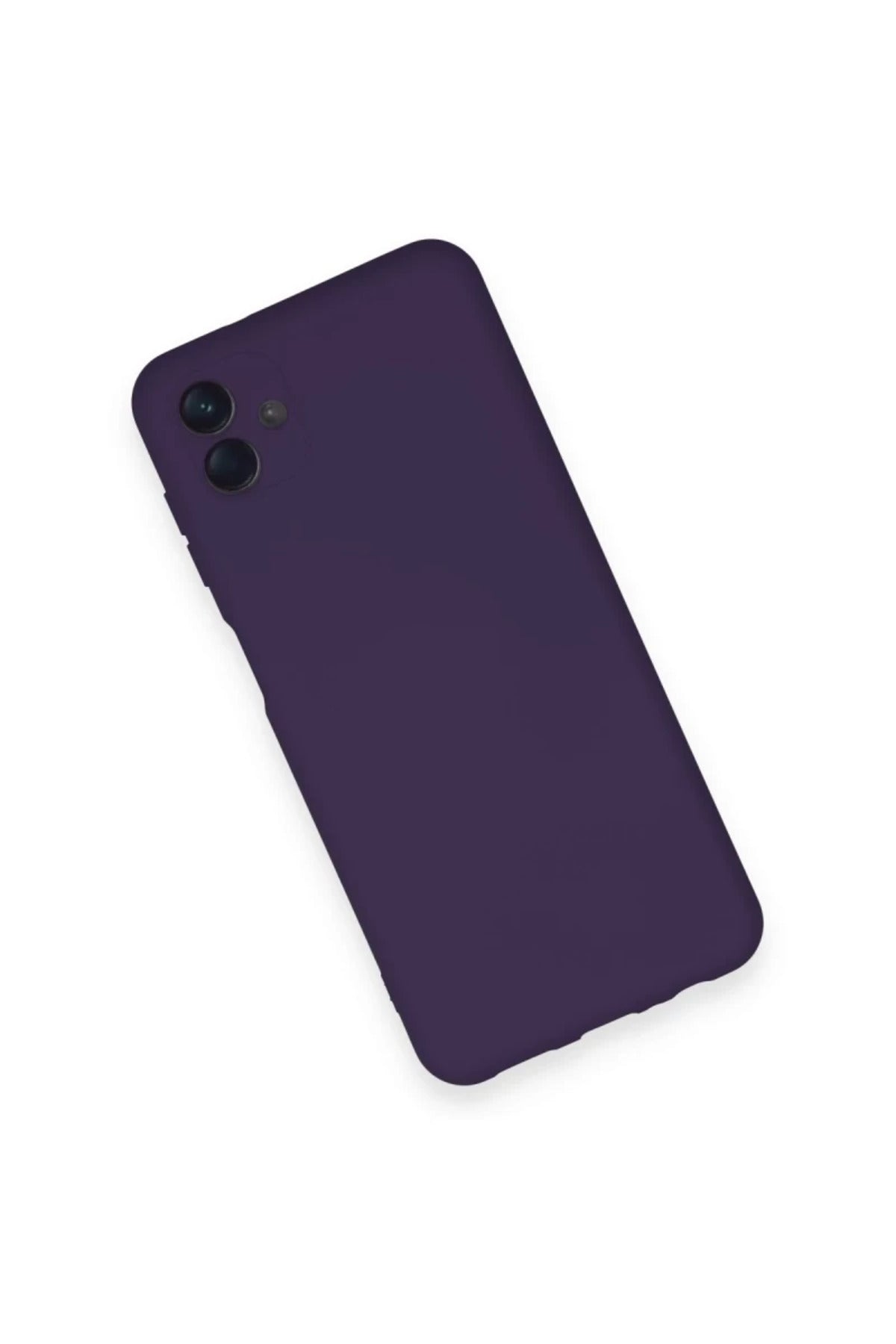 Samsung Galaxy A04 Uyumlu Kılıf Nano içi Kadife Silikon - Mor