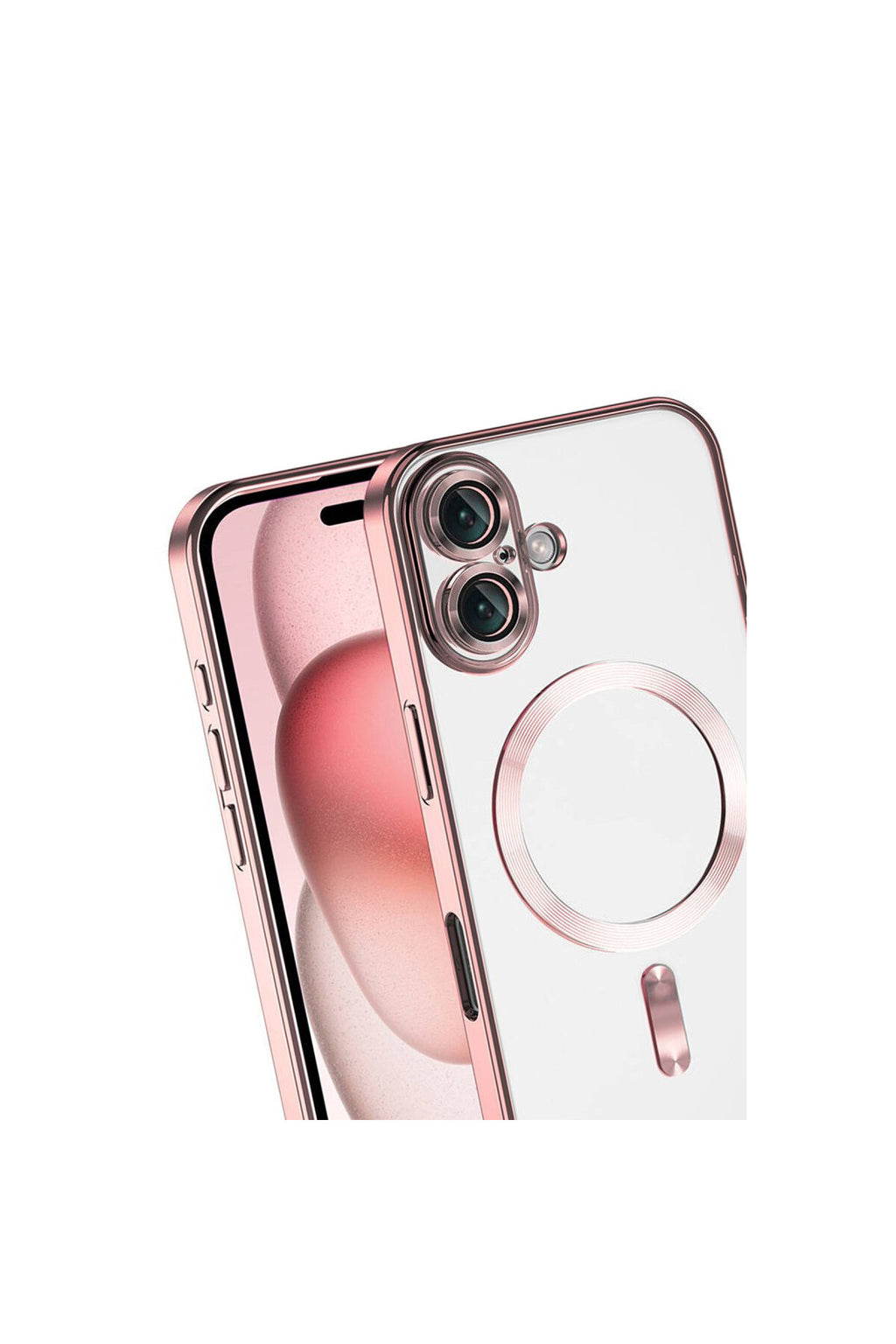 Apple iPhone 17 Uyumlu Kross Magneticsafe Kapak - Rose