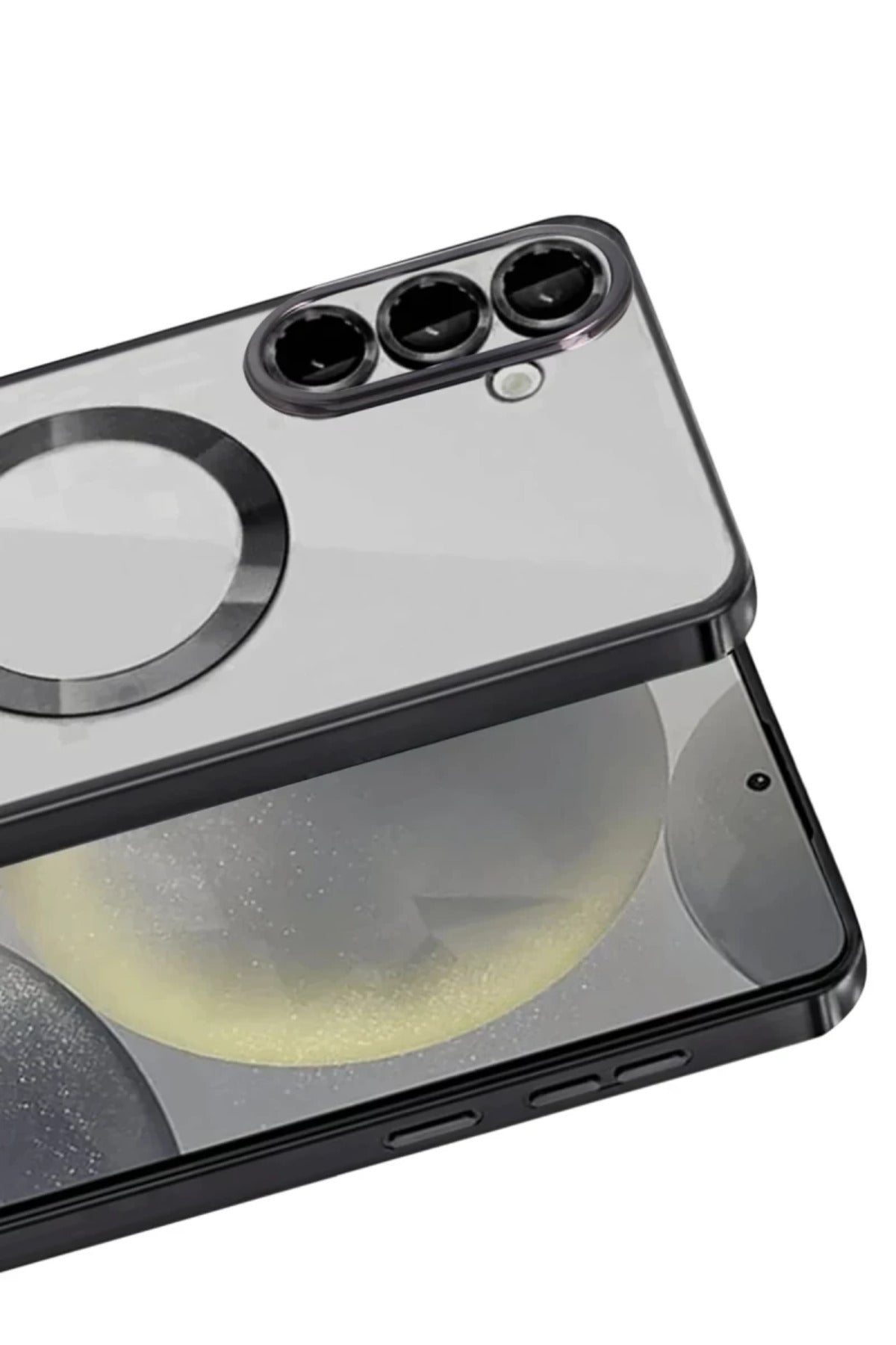 Samsung Galaxy S26 Uyumlu Kross Magneticsafe Kapak - Siyah