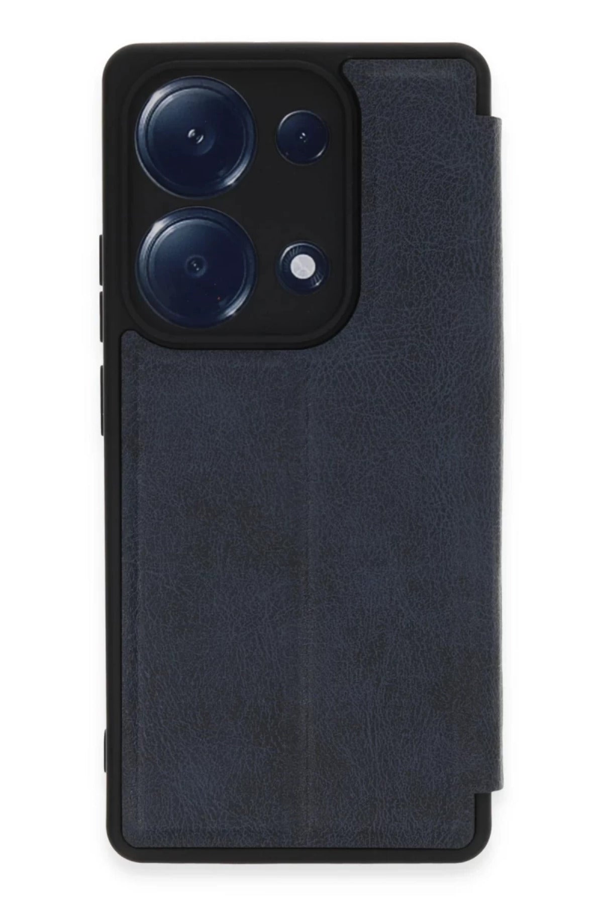 Xiaomi Redmi Note 13 Pro 4G Uyumlu Kılıf Flip Cover - Lacivert