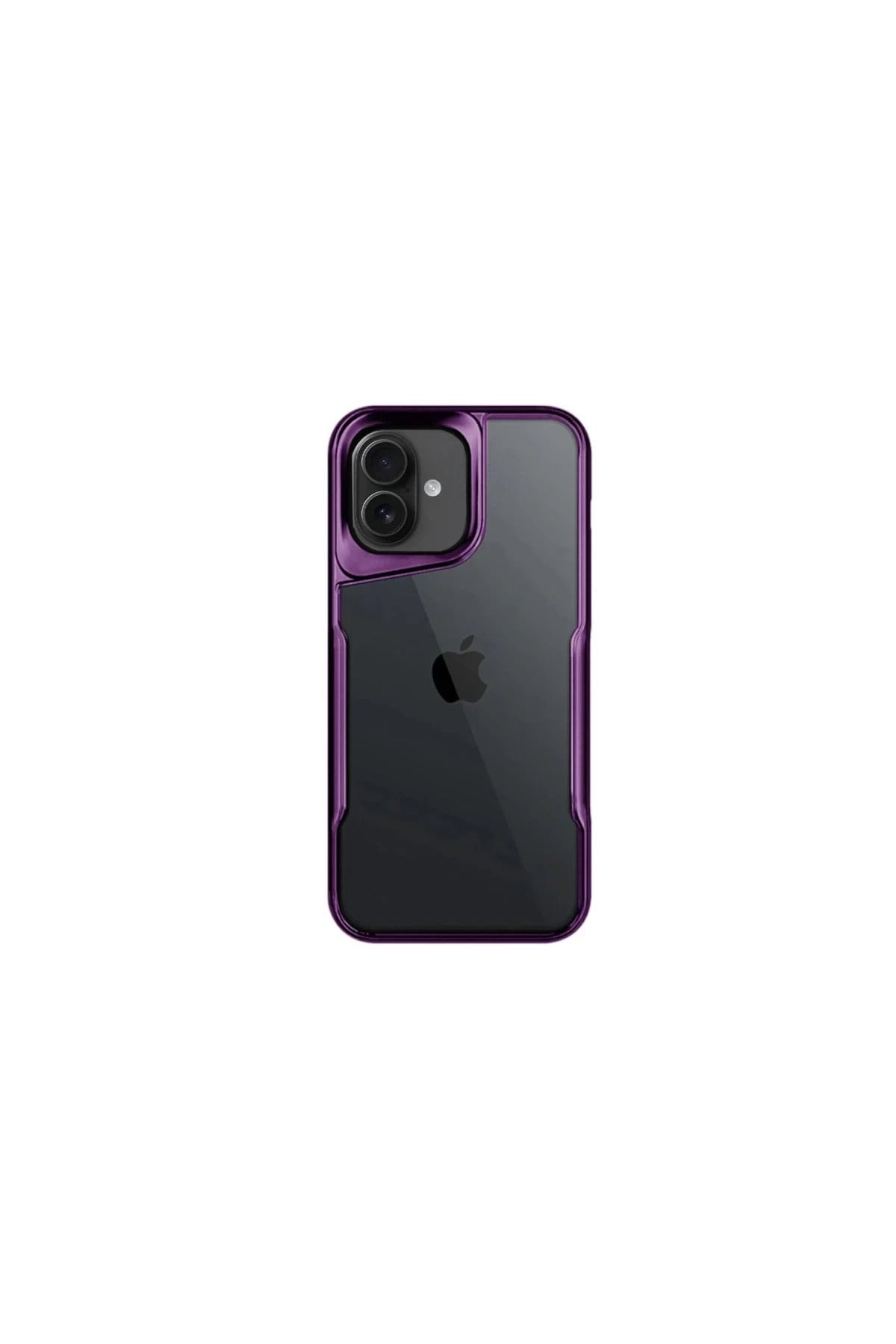 Apple iPhone 16 Plus Uyumlu Kılıf Boyi Silikon Kapak - Derin Mor