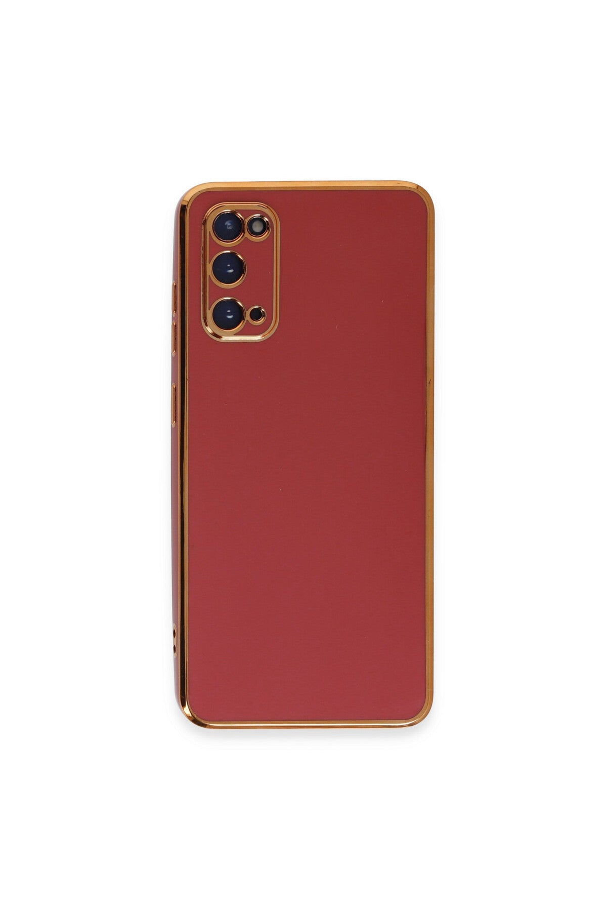 Samsung Galaxy S20 Uyumlu Kılıf Volet Silikon - Kırmızı