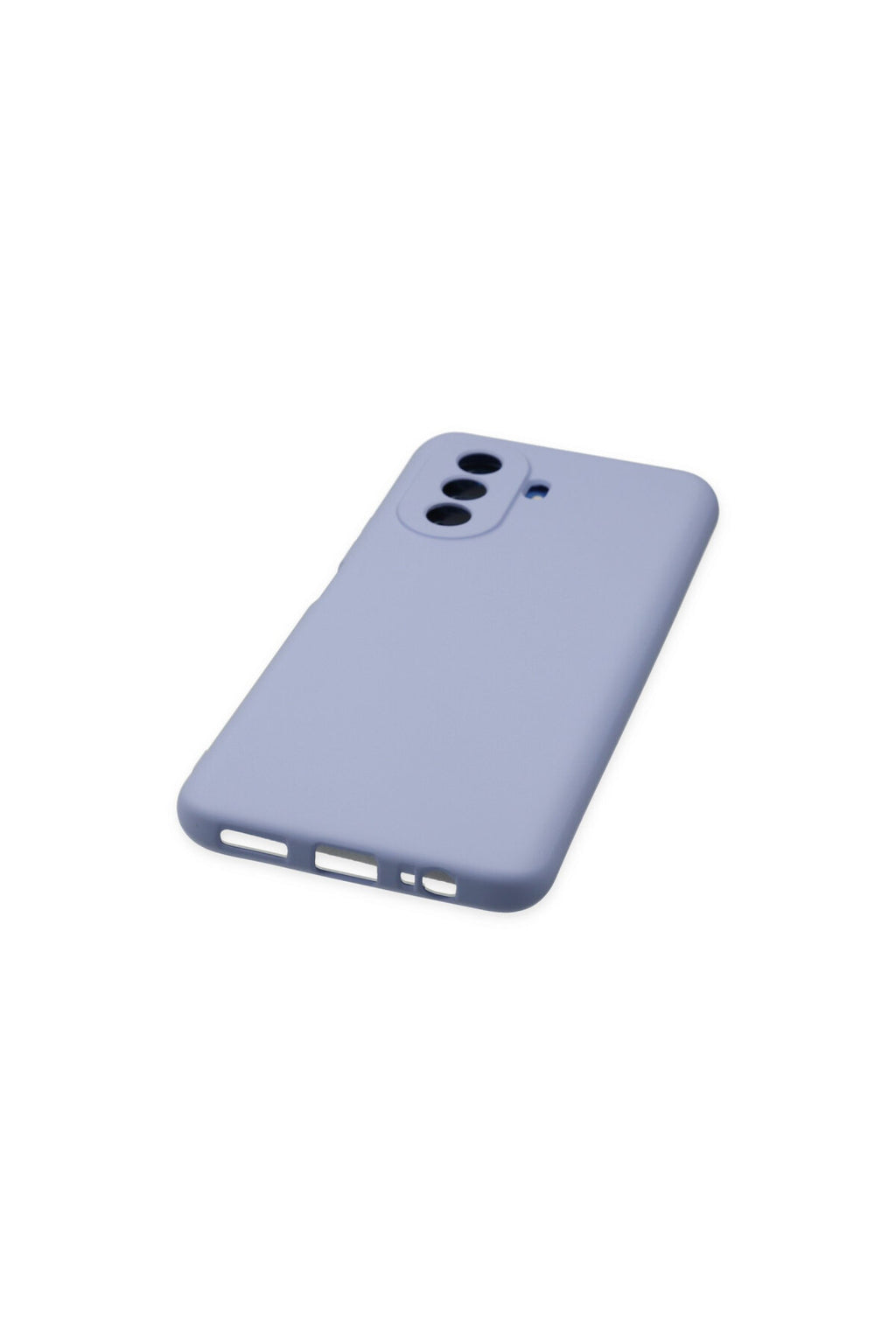 Huawei Nova Y70 Uyumlu Kılıf Nano içi Kadife Silikon - Lila
