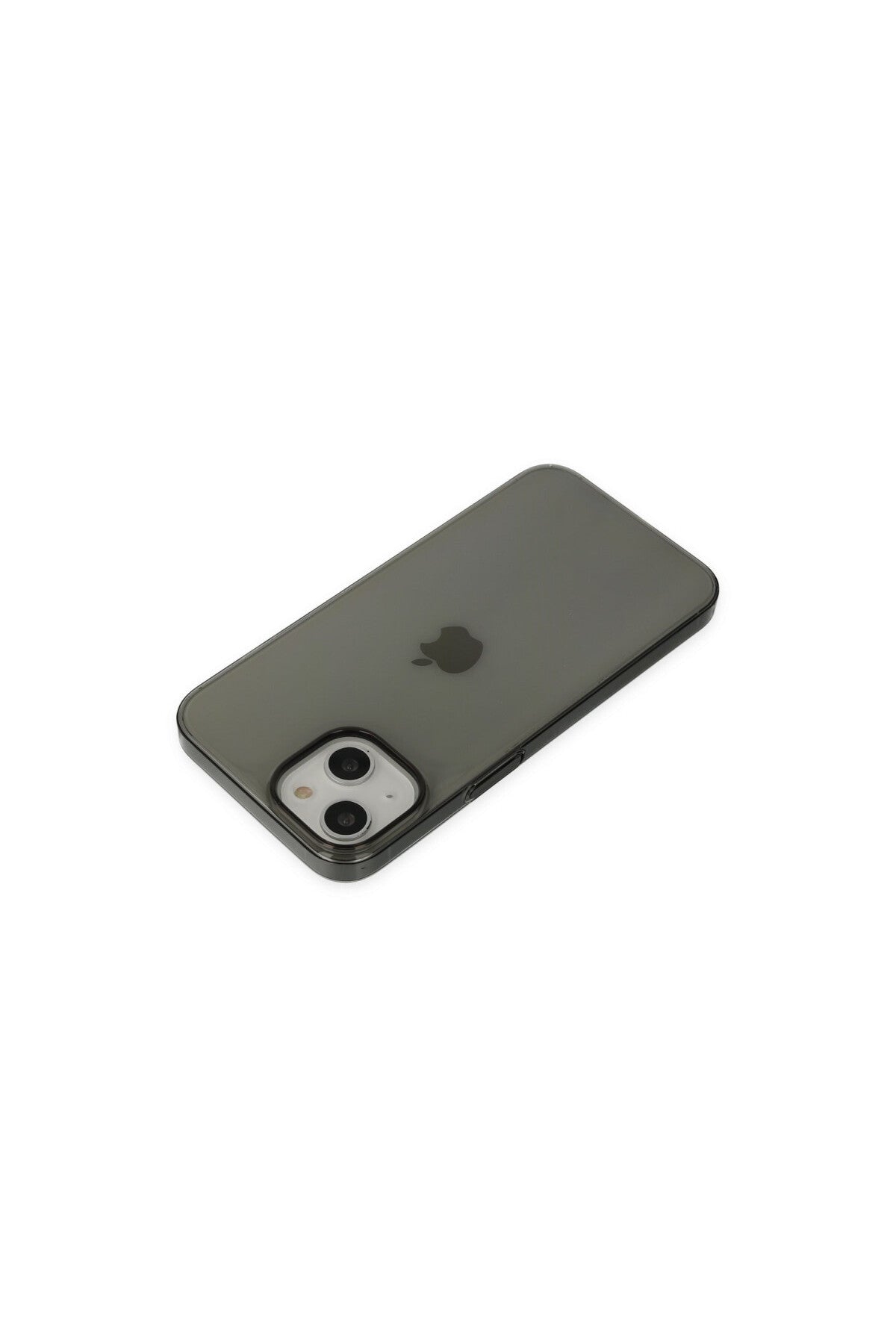 Apple iPhone 14 Plus Uyumlu Kılıf Pc Sert Şeffaf Kapak - Siyah